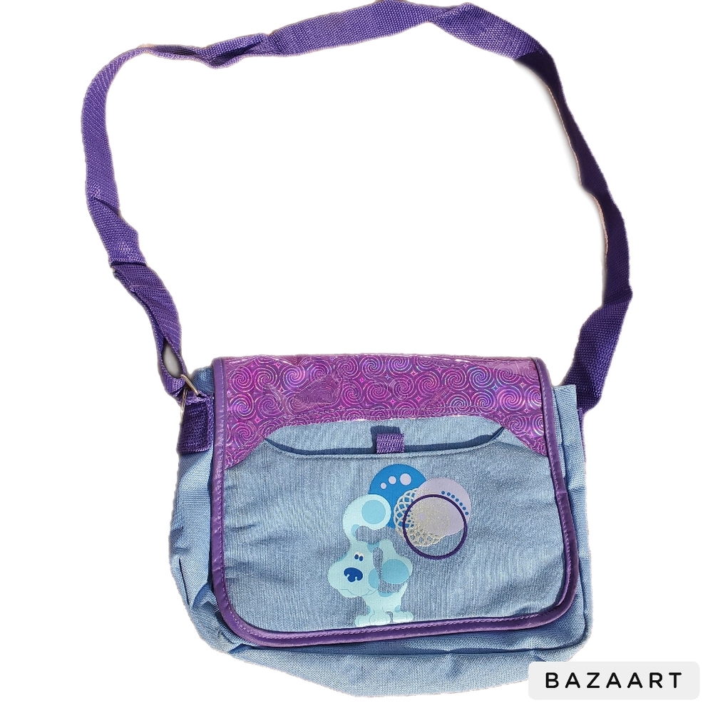 Y2K Blue's Clues messenger purse